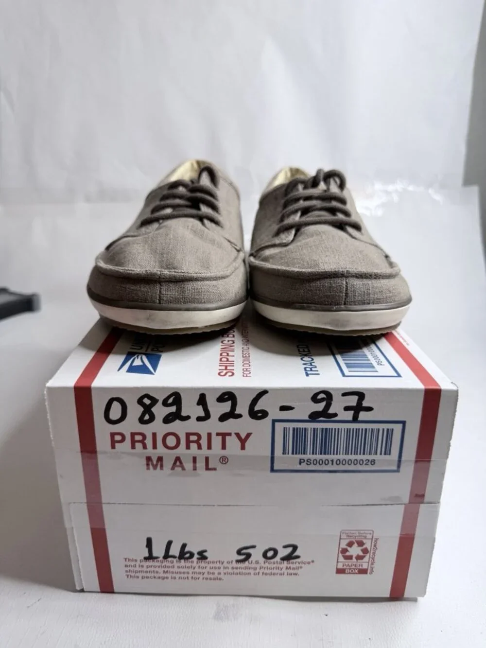 Sanuk TKO 2 Sneaker Lace Up Men’s Size 11 Gray Shoes 1117030